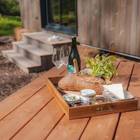 Parcel Tiny House Jardin Du Puits, Pres De Deauville Chalet Blangy-le-Chateau
